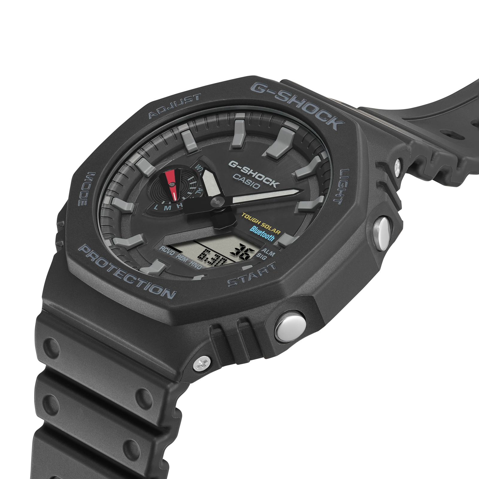 Reloj G-SHOCK GA-B2100-1A Carbono/Resina Hombre Negro