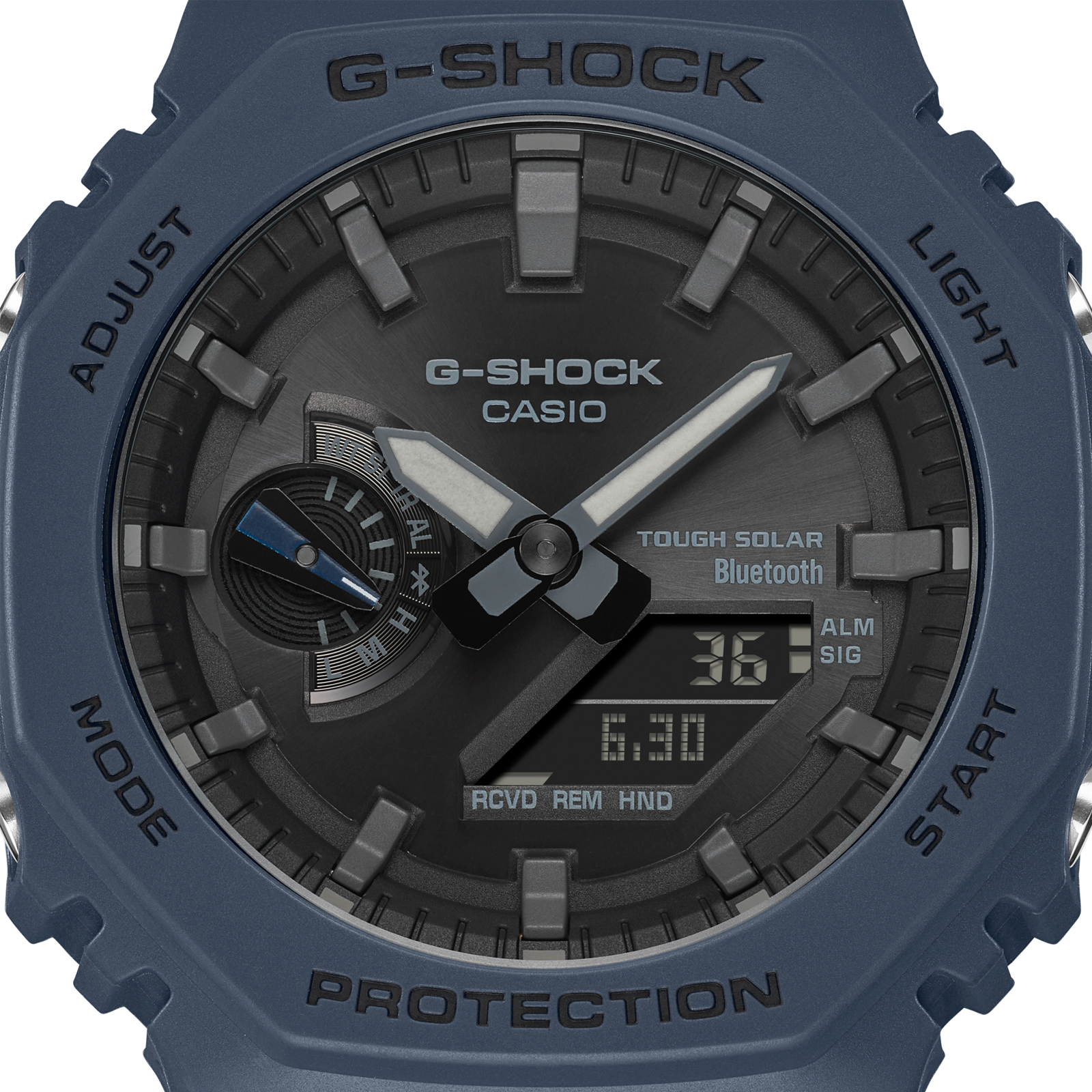 Reloj G-SHOCK GA-B2100-2A Carbono/Resina Hombre Azul