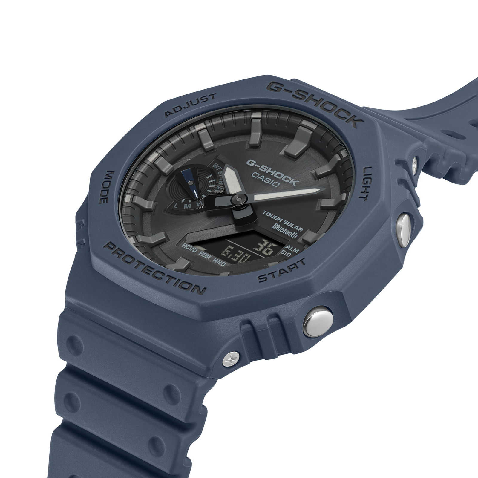 Reloj G-SHOCK GA-B2100-2A Carbono/Resina Hombre Azul