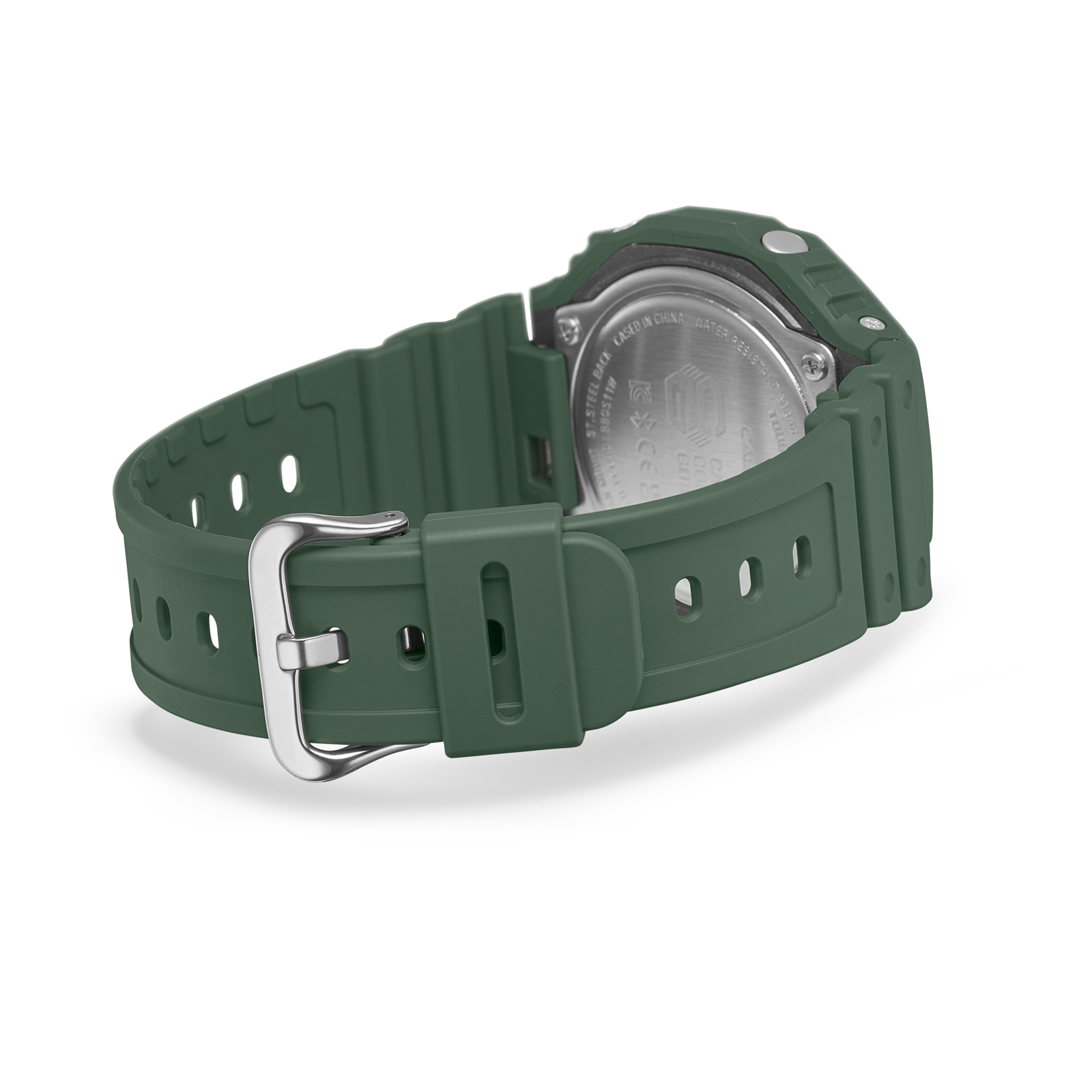 Reloj G-SHOCK GA-B2100-3A Carbono/Resina Hombre Verde