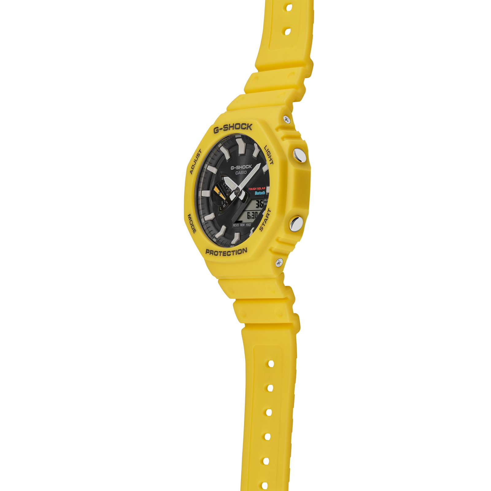 Reloj G-SHOCK GA-B2100C-9A Carbono/Resina Hombre Amarillo
