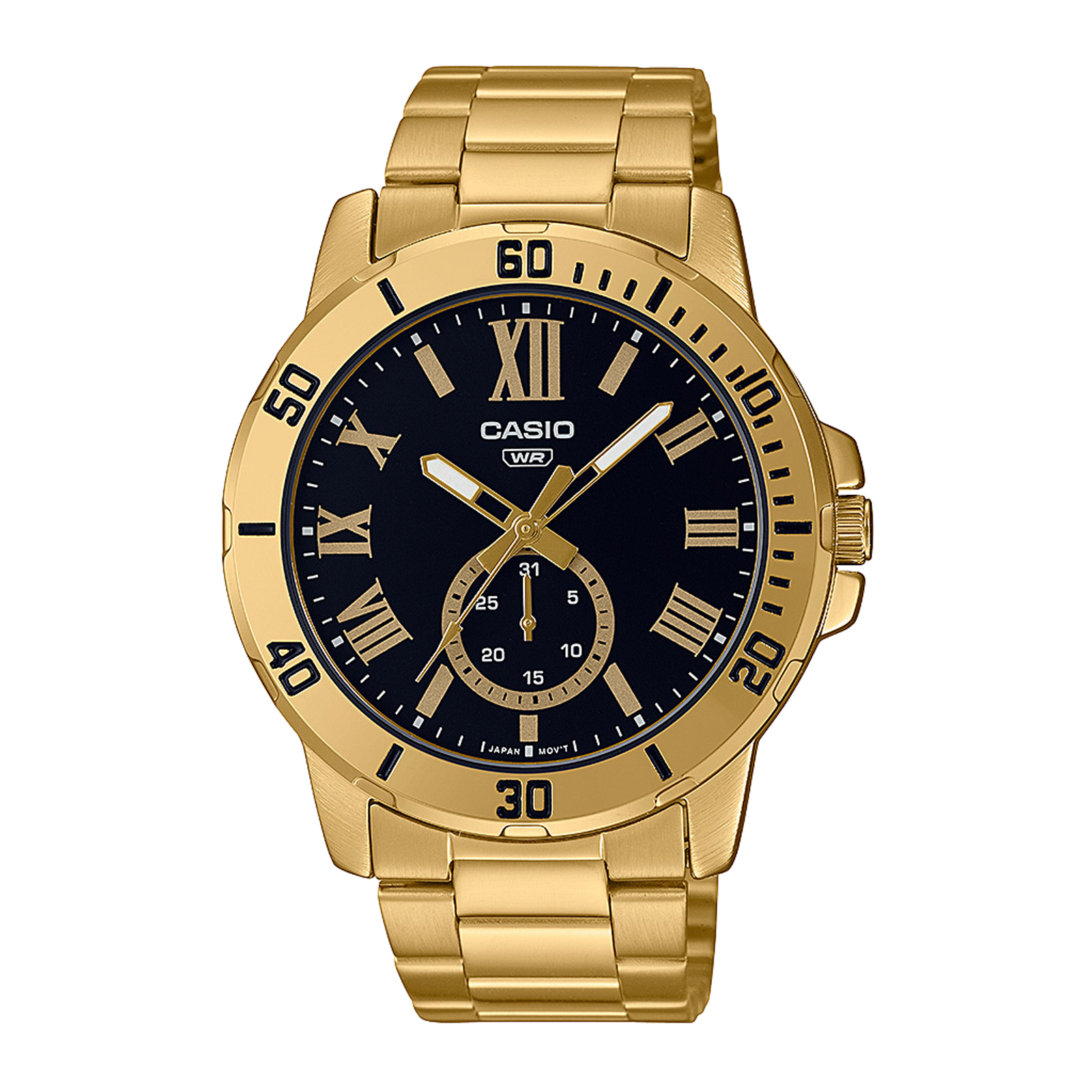 Reloj CASIO MTP-VD200G-1B Acero Hombre Dorado