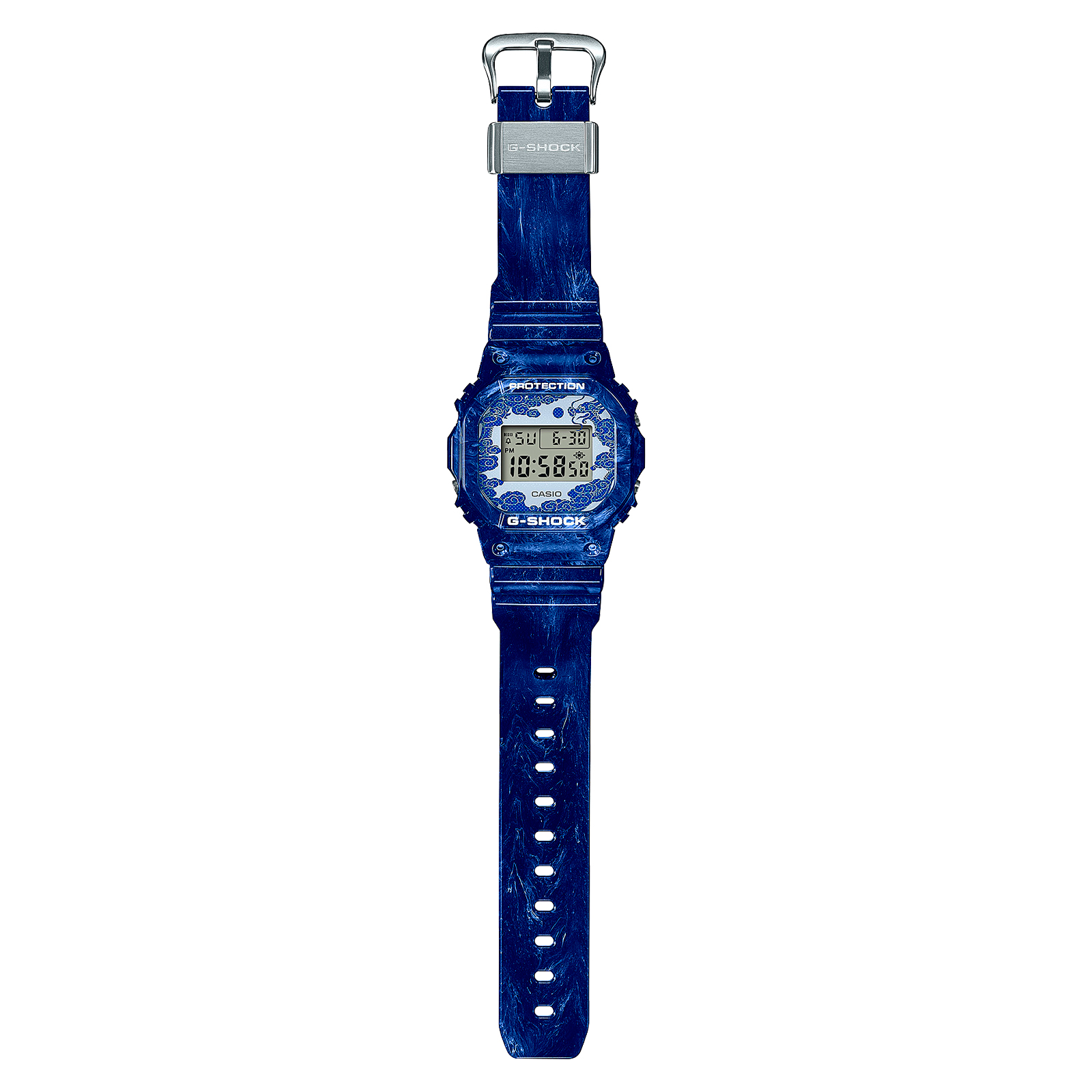 Reloj G-SHOCK DW-5600BWP-2D Resina Hombre Azul