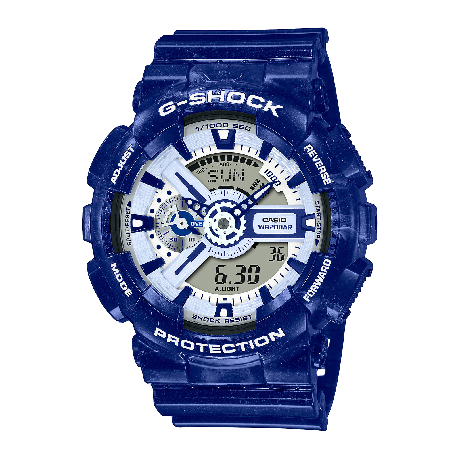 Reloj G-SHOCK GA-110BWP-2A Resina Hombre Azul