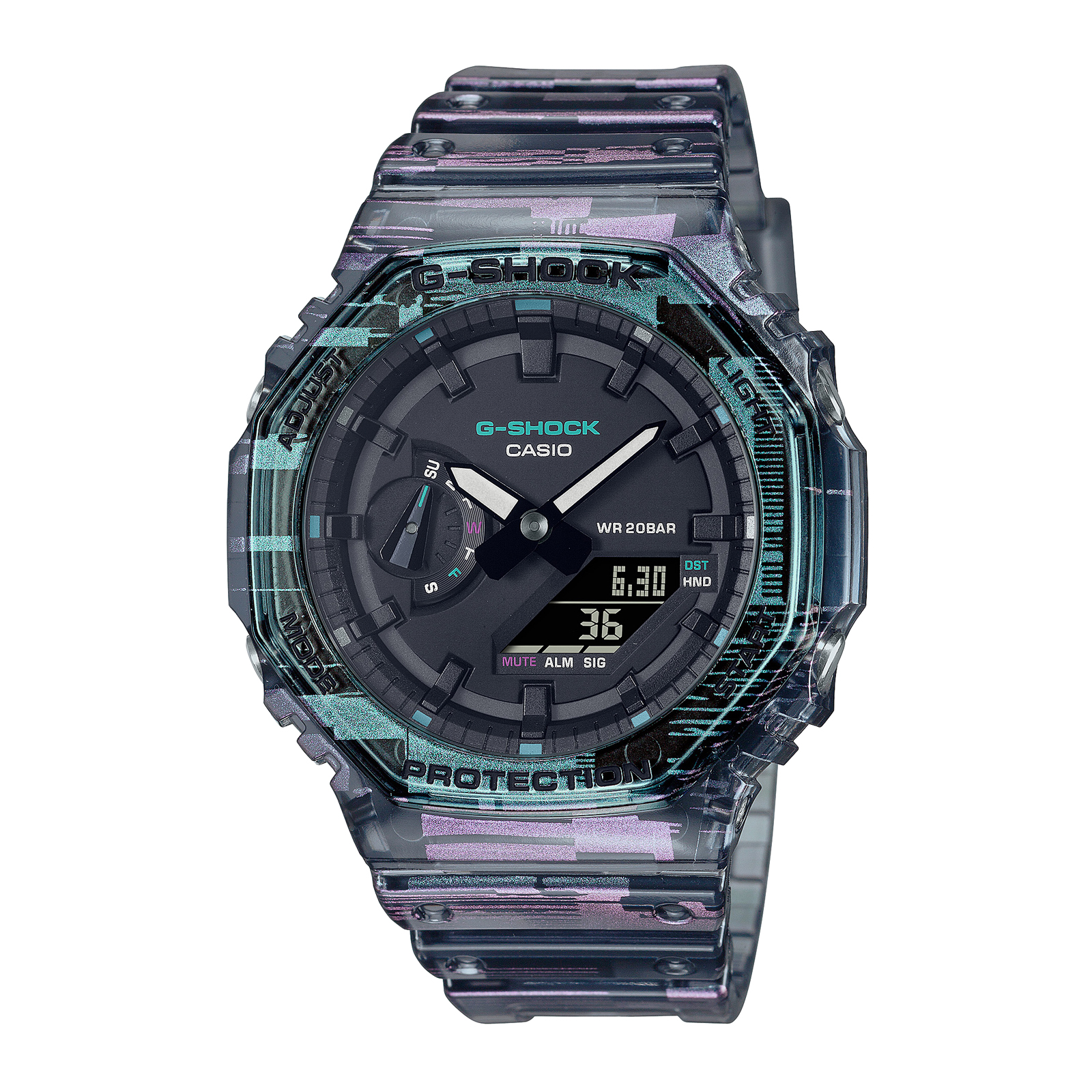 Reloj G-SHOCK GA-2100NN-1A Carbono/Resina Hombre Multicolor