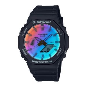 Reloj G-SHOCK GA-2100SR-1A Carbono/Resina Hombre Negro