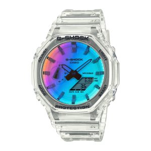 Reloj G-SHOCK GA-2100SRS-7A Carbono/Resina Hombre Transparente