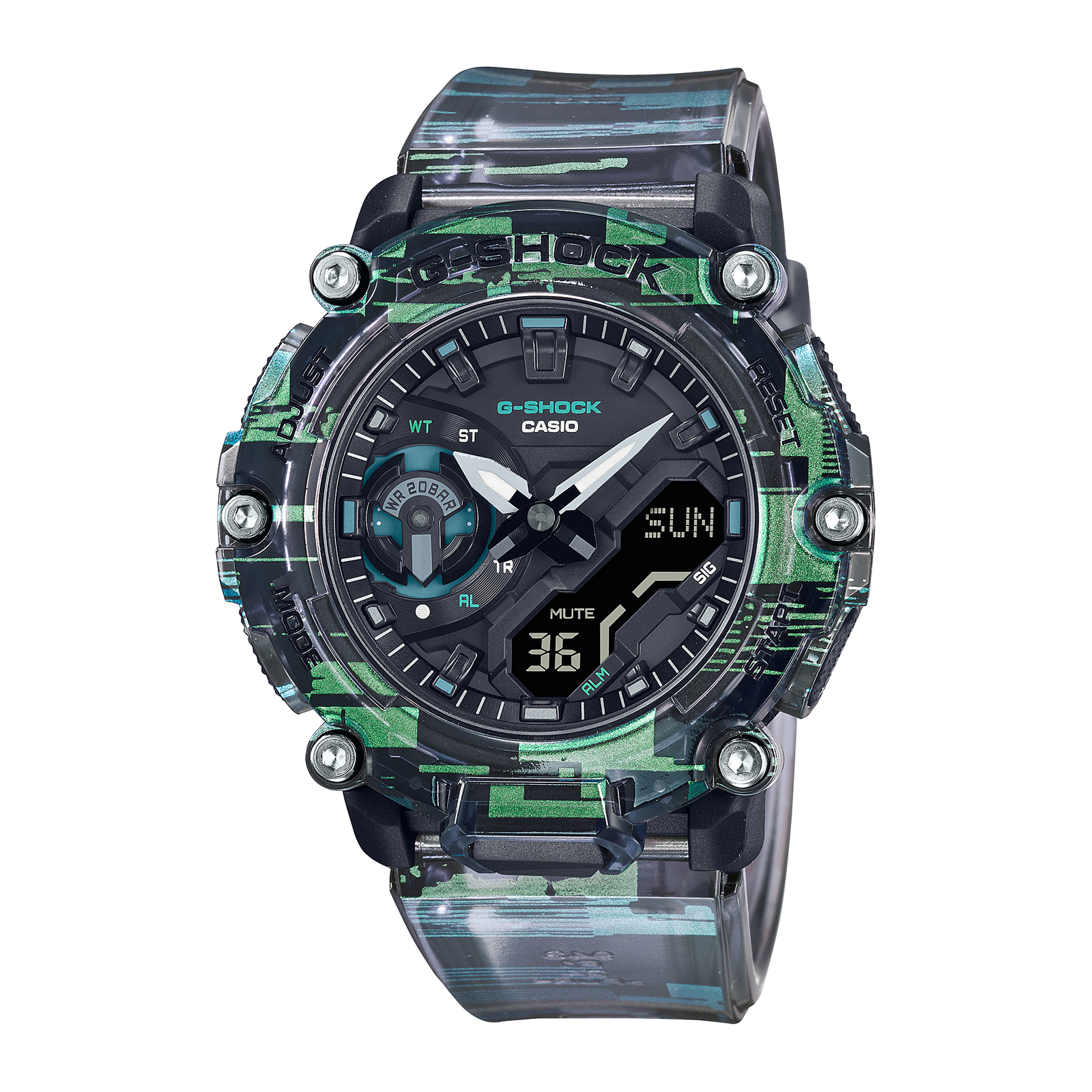 Reloj G-SHOCK GA-2200NN-1A Resina Hombre Multicolor