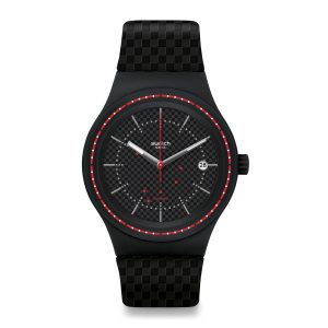 Reloj SWATCH SISTEM DAMIER SUTB406 Negro