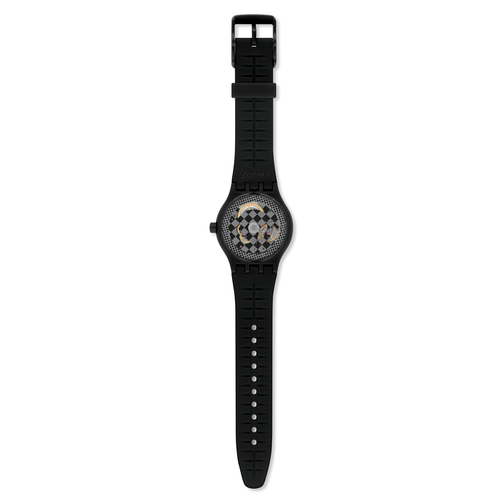 Reloj SWATCH SISTEM DAMIER SUTB406 Negro