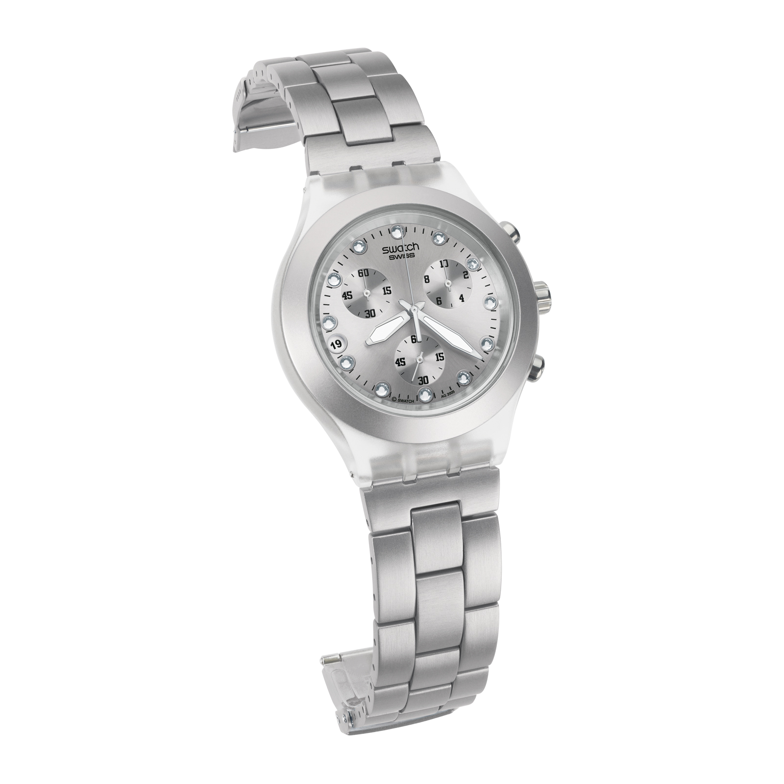 Reloj SWATCH FULL-BLOODED SILVER SVCK4038G Transparente