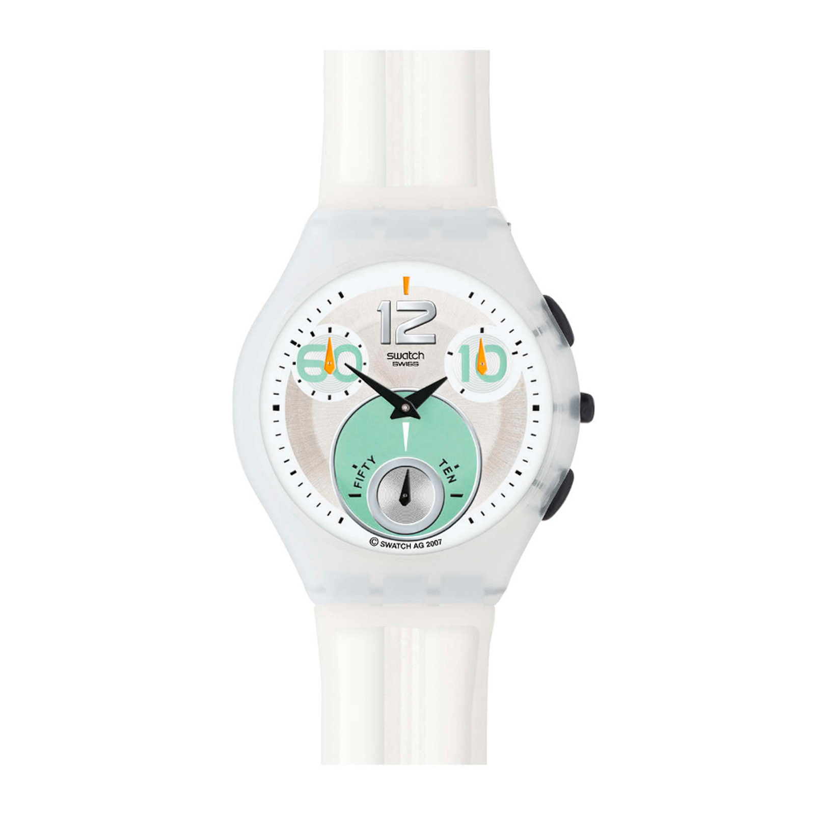 Reloj SWATCH FOG TIDE SUYW100 Blanco