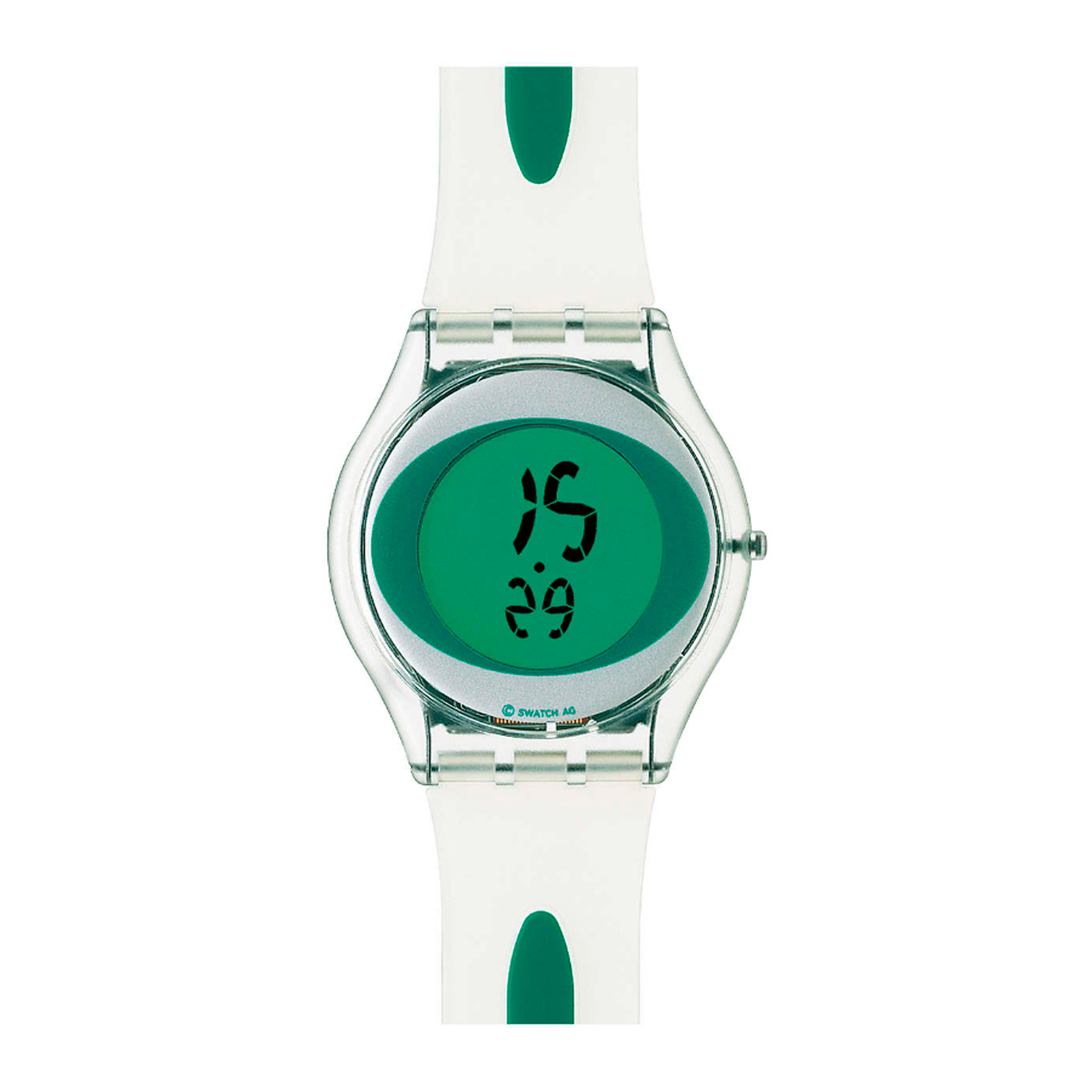 Reloj SWATCH MINTYWAY SIK107 Transparente