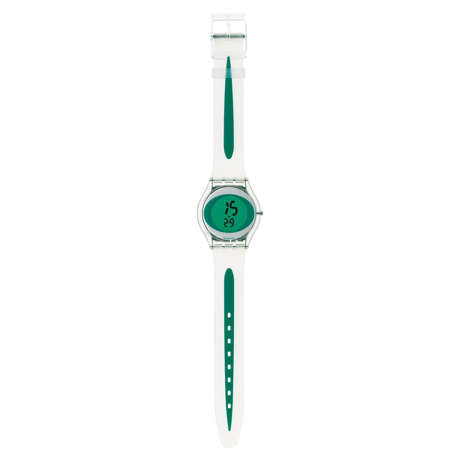 Reloj SWATCH MINTYWAY SIK107 Transparente