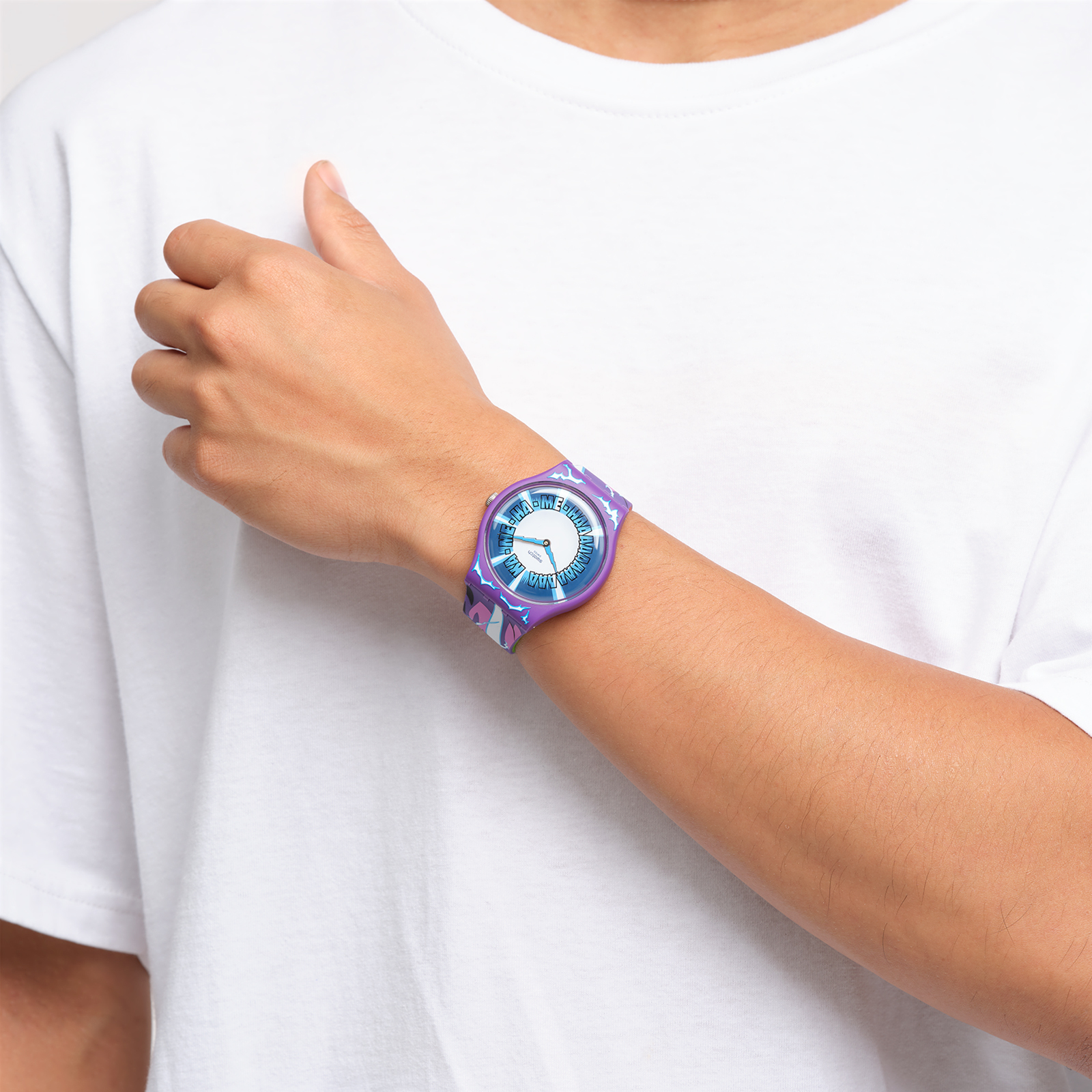 Reloj SWATCH GOHAN X SWATCH SUOZ345 Purpura