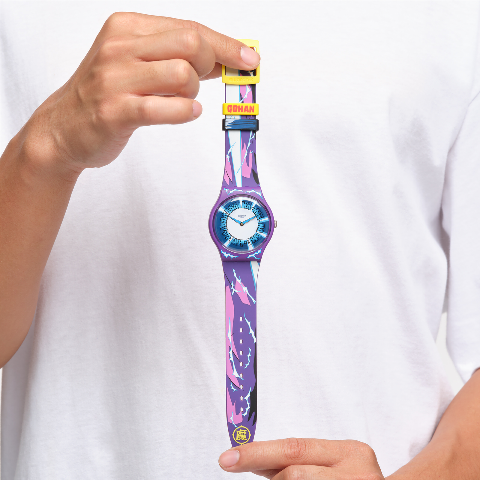 Reloj SWATCH GOHAN X SWATCH SUOZ345 Purpura