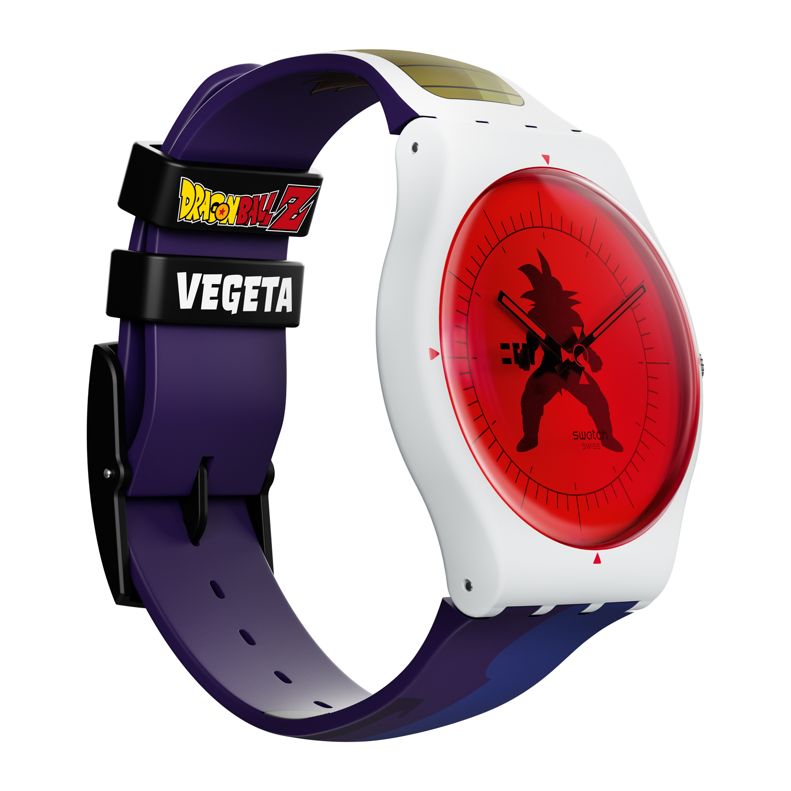 Reloj SWATCH VEGETA X SWATCH SUOZ348 Blanco