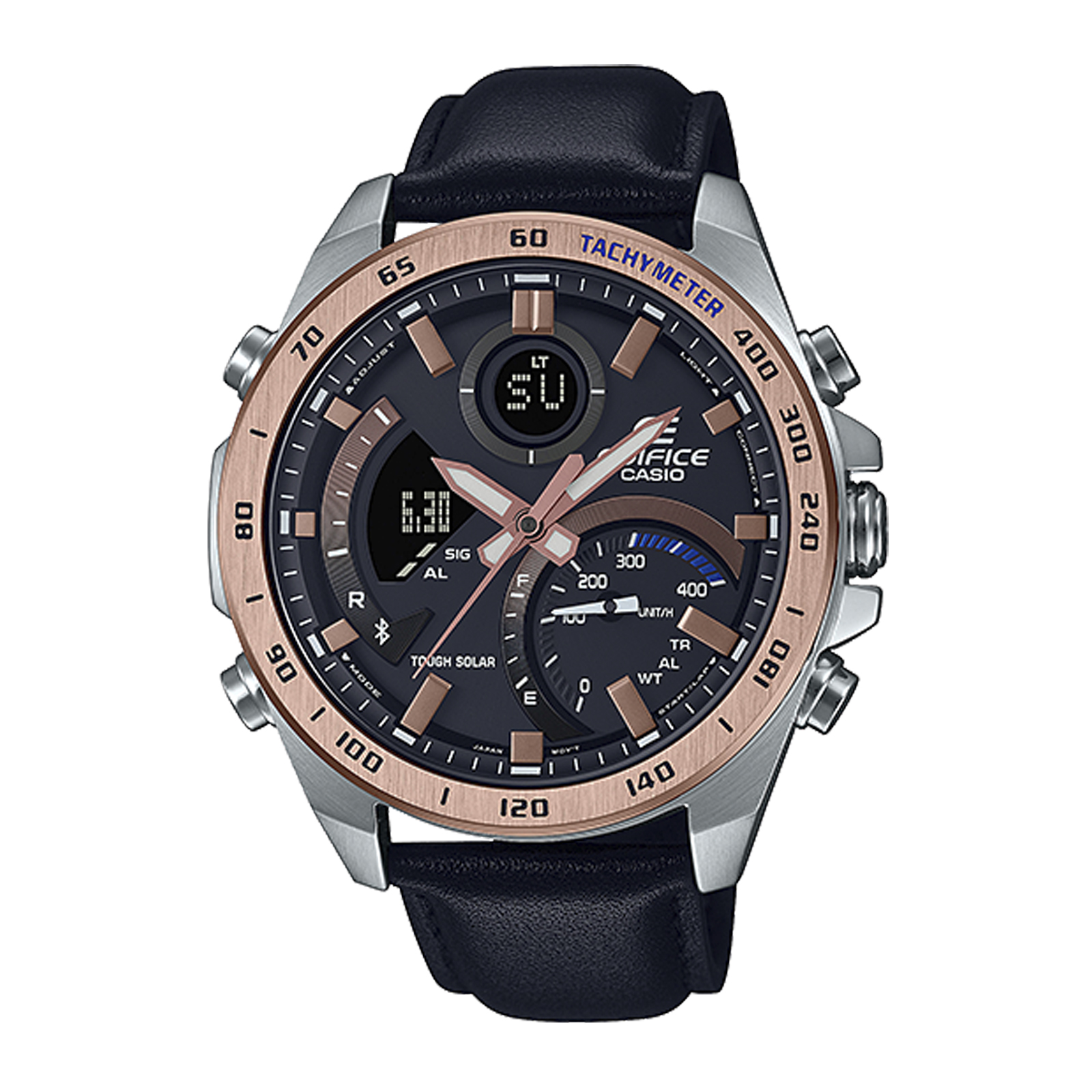 Reloj EDIFICE ECB-900GL-1B Acero Hombre Plateado