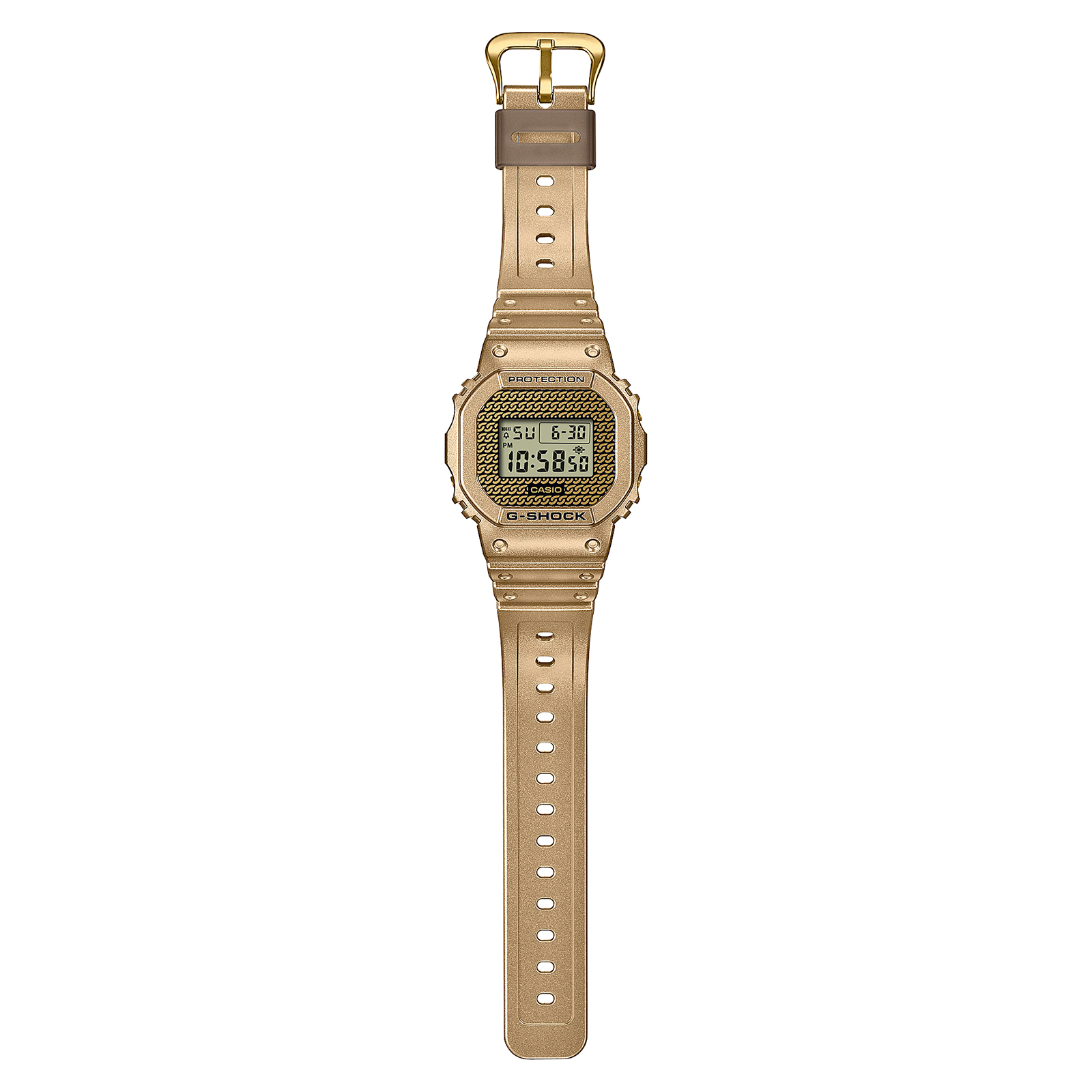 Reloj G-SHOCK DWE-5600HG-1D Carbono/Resina Hombre Dorado