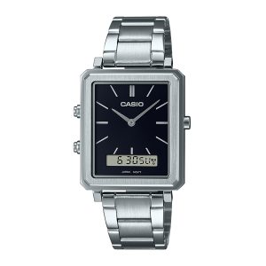 Reloj CASIO MTP-B205D-1E Acero Hombre Plateado