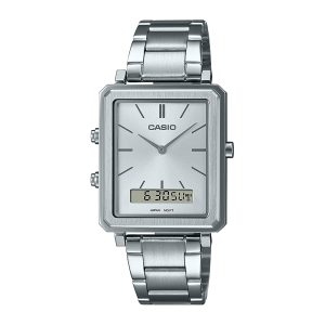 Reloj CASIO MTP-B205D-7E Acero Hombre Plateado