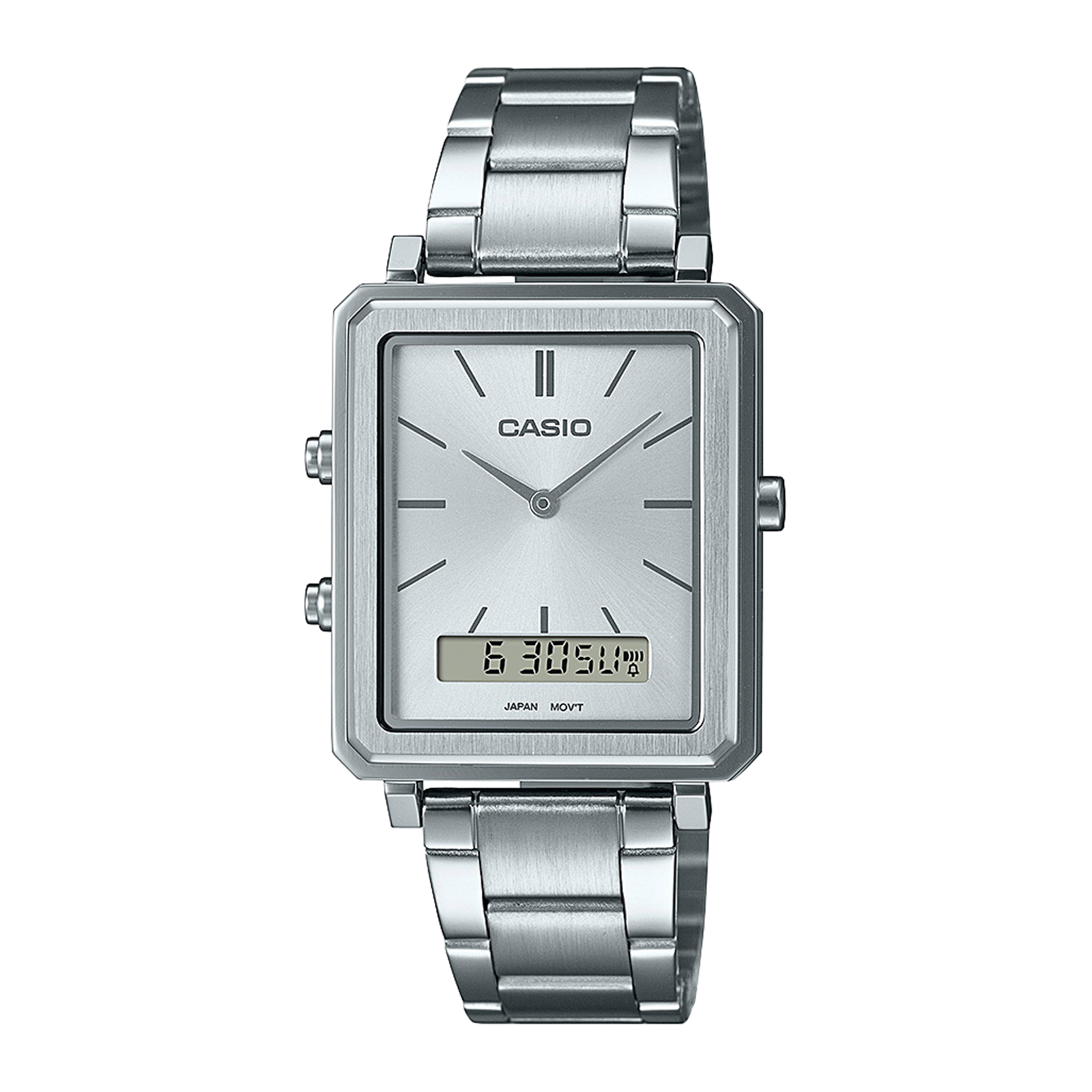 Reloj CASIO MTP-B205D-7E Acero Hombre Plateado