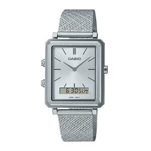 Reloj CASIO MTP-B205M-7E Acero Hombre Plateado