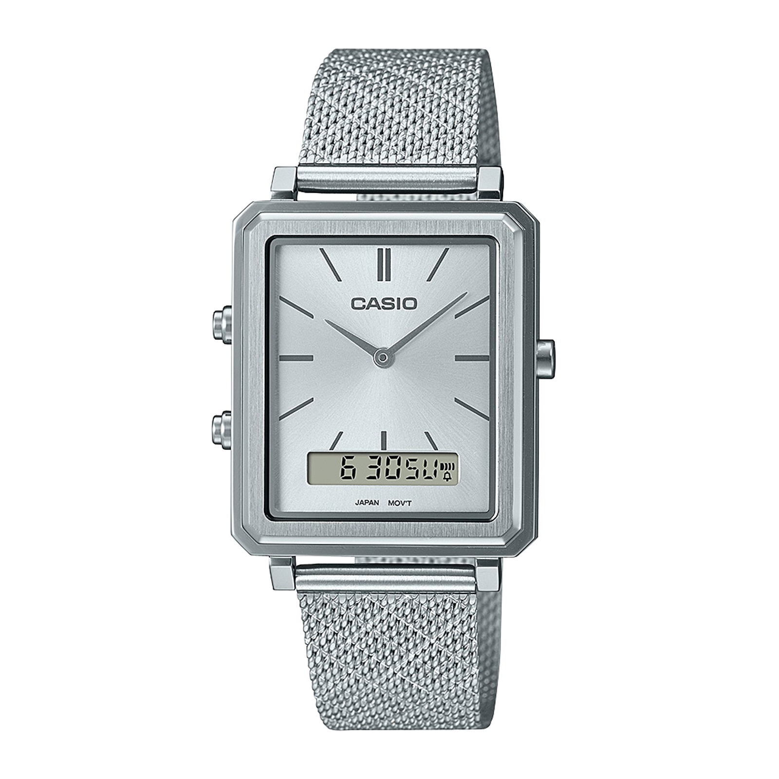 Reloj CASIO MTP-B205M-7E Acero Hombre Plateado