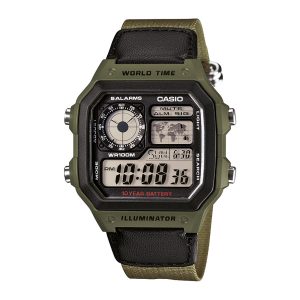 Reloj CASIO AE-1200WHB-3B Resina Juvenil Verde