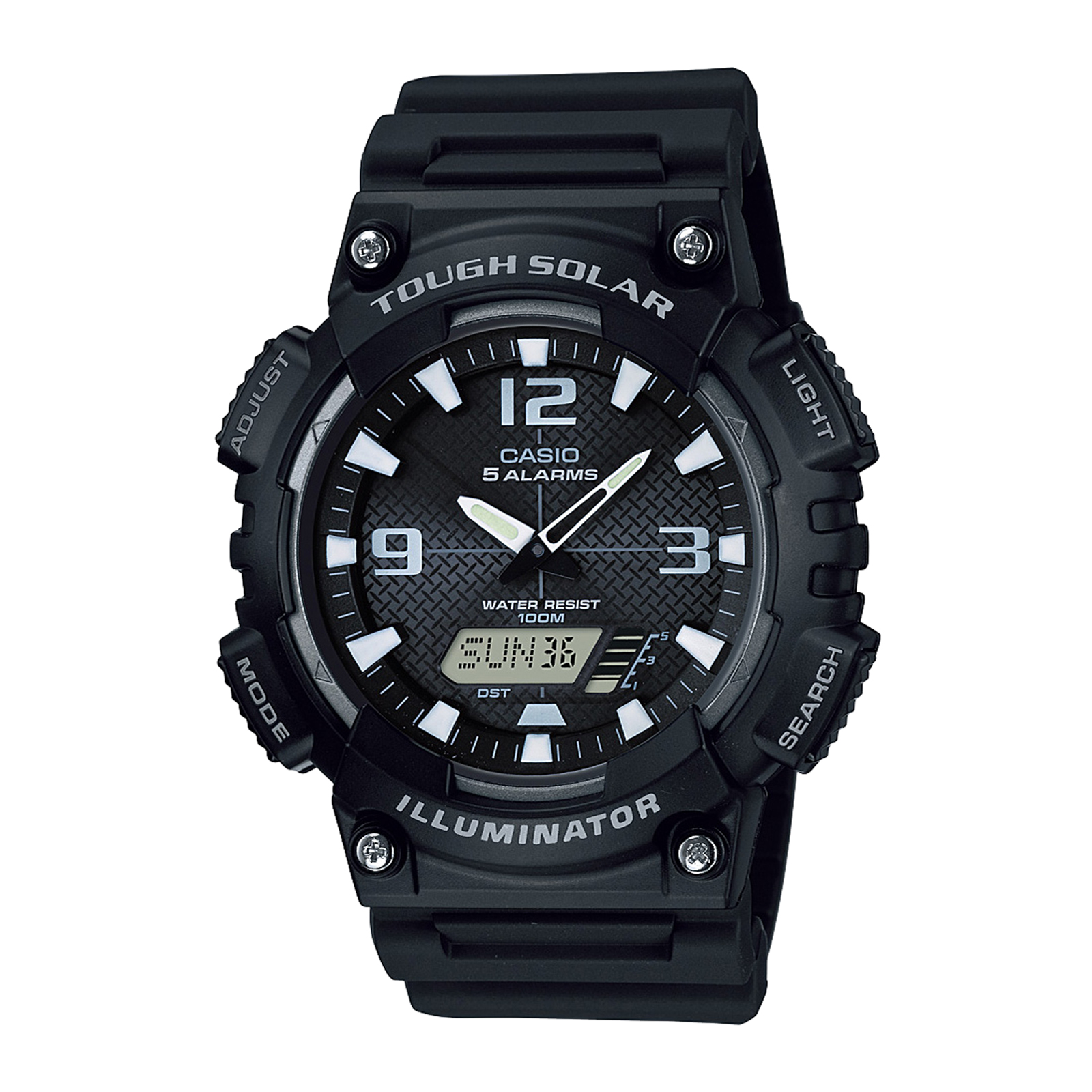 Reloj CASIO AQ-S810W-1A Resina Juvenil Negro