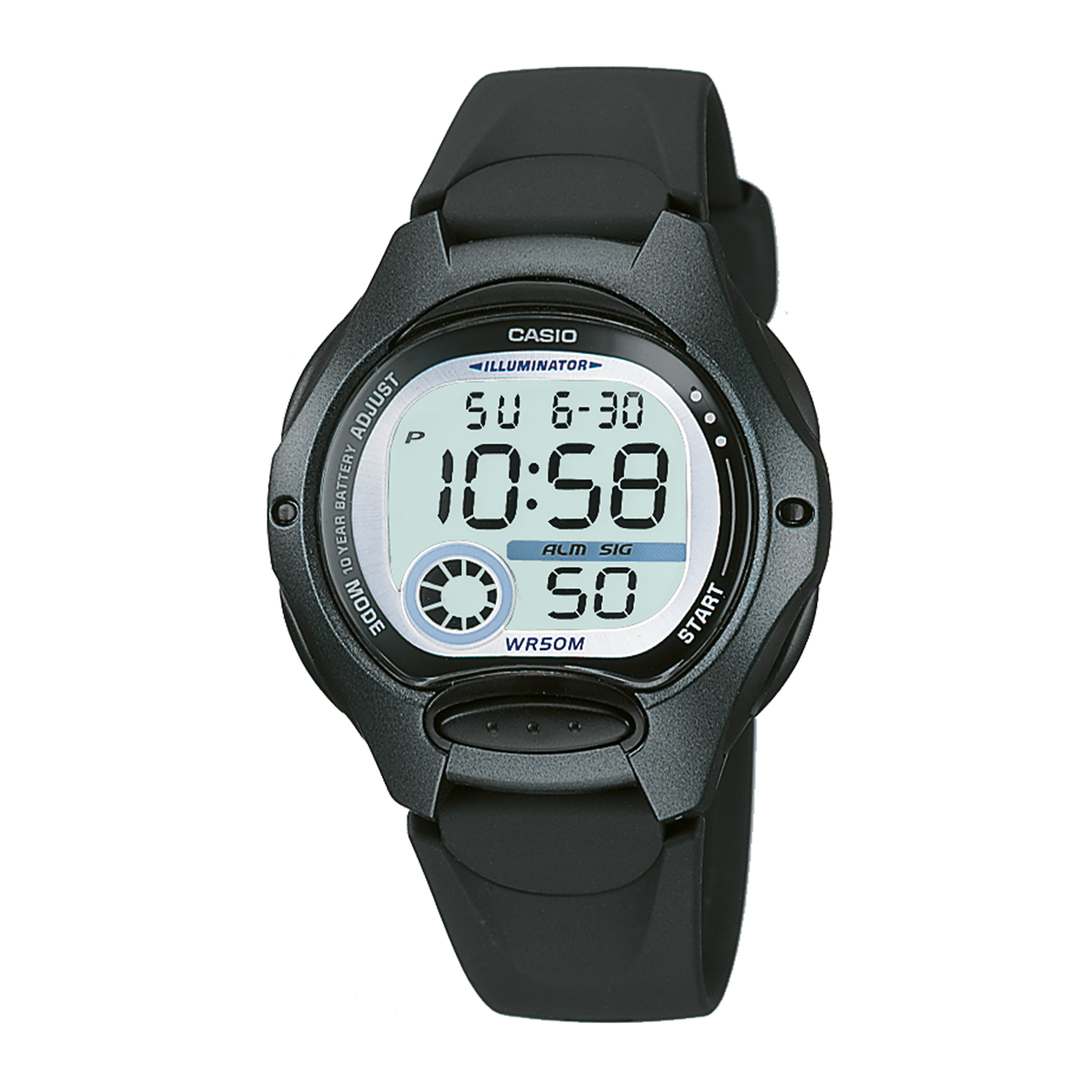 Reloj CASIO LW-200-1B Resina Juvenil Negro