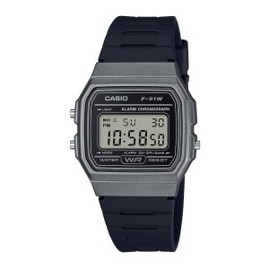 Reloj CASIO F-91WM-1B Resina Juvenil Gris