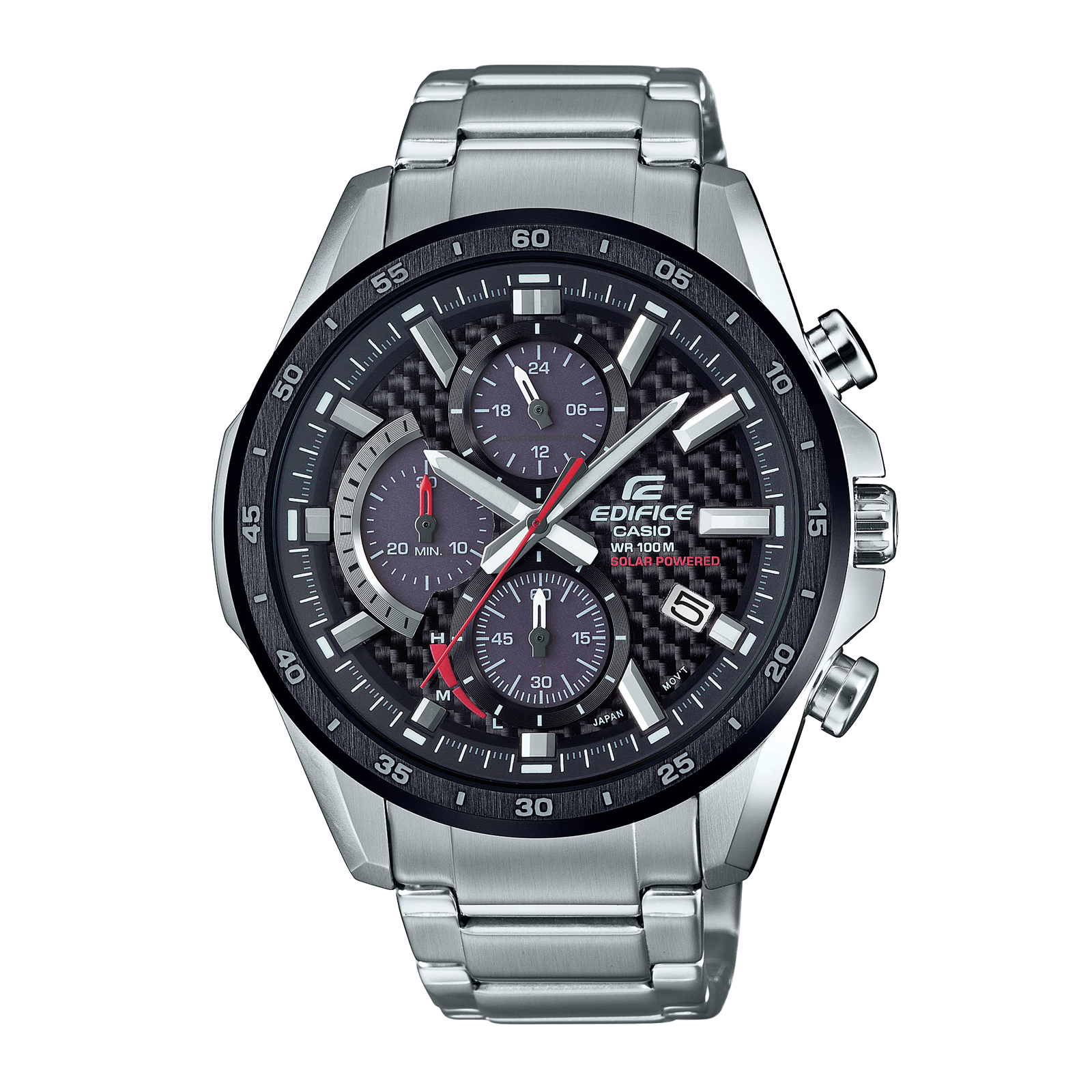 Reloj EDIFICE EQS-900DB-1A Acero Hombre Plateado