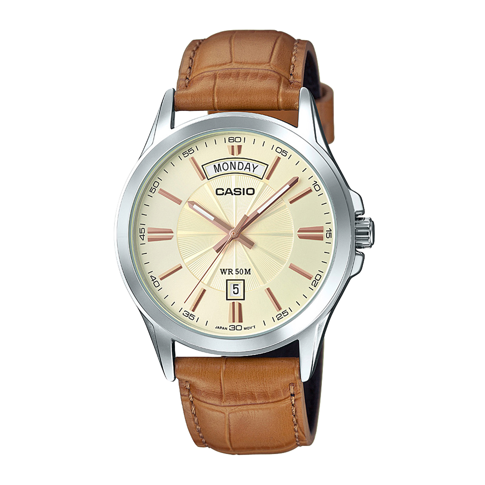 Reloj CASIO MTP-1381L-9A Acero Hombre Plateado