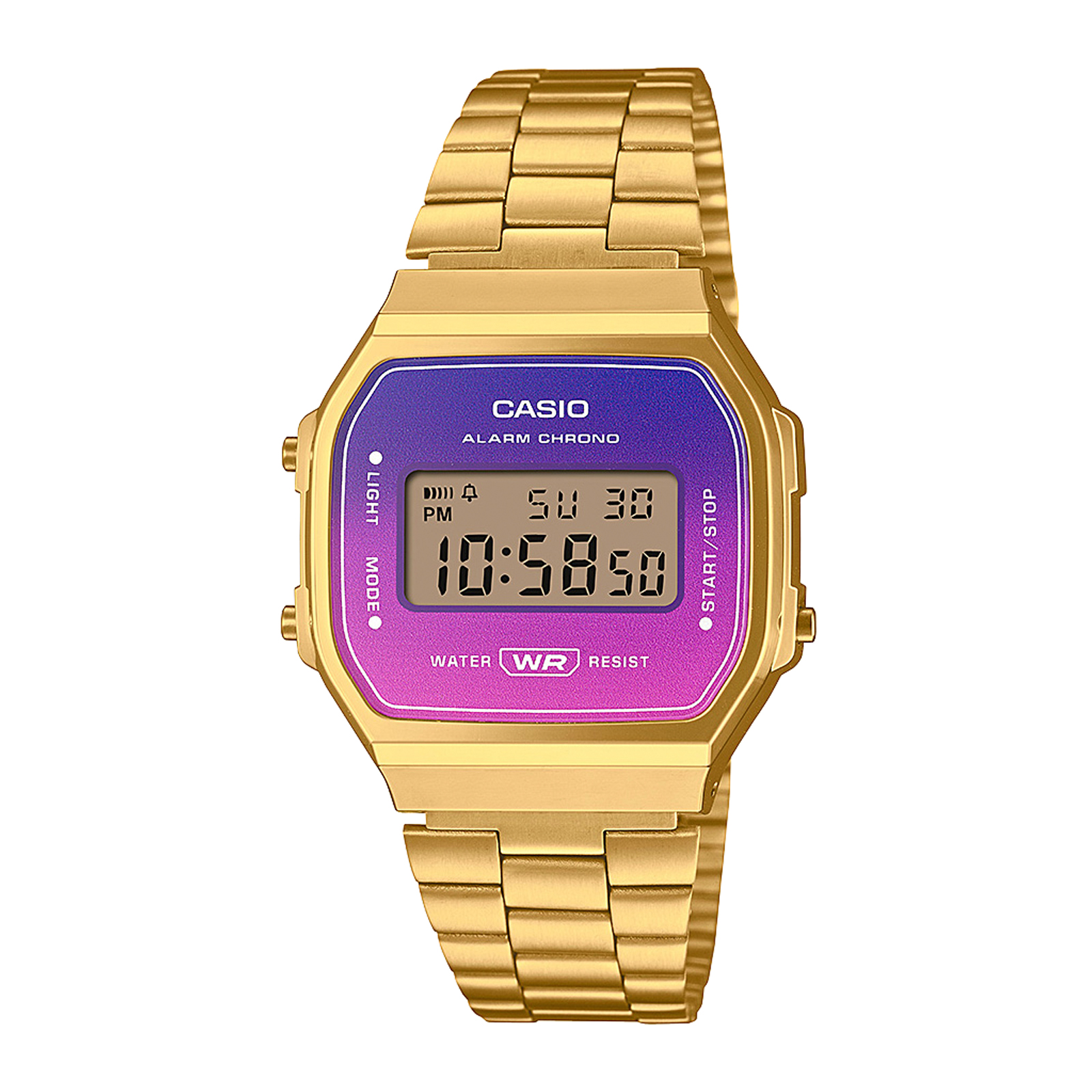 Reloj CASIO A168WERG-2A Resina Unisex Dorado