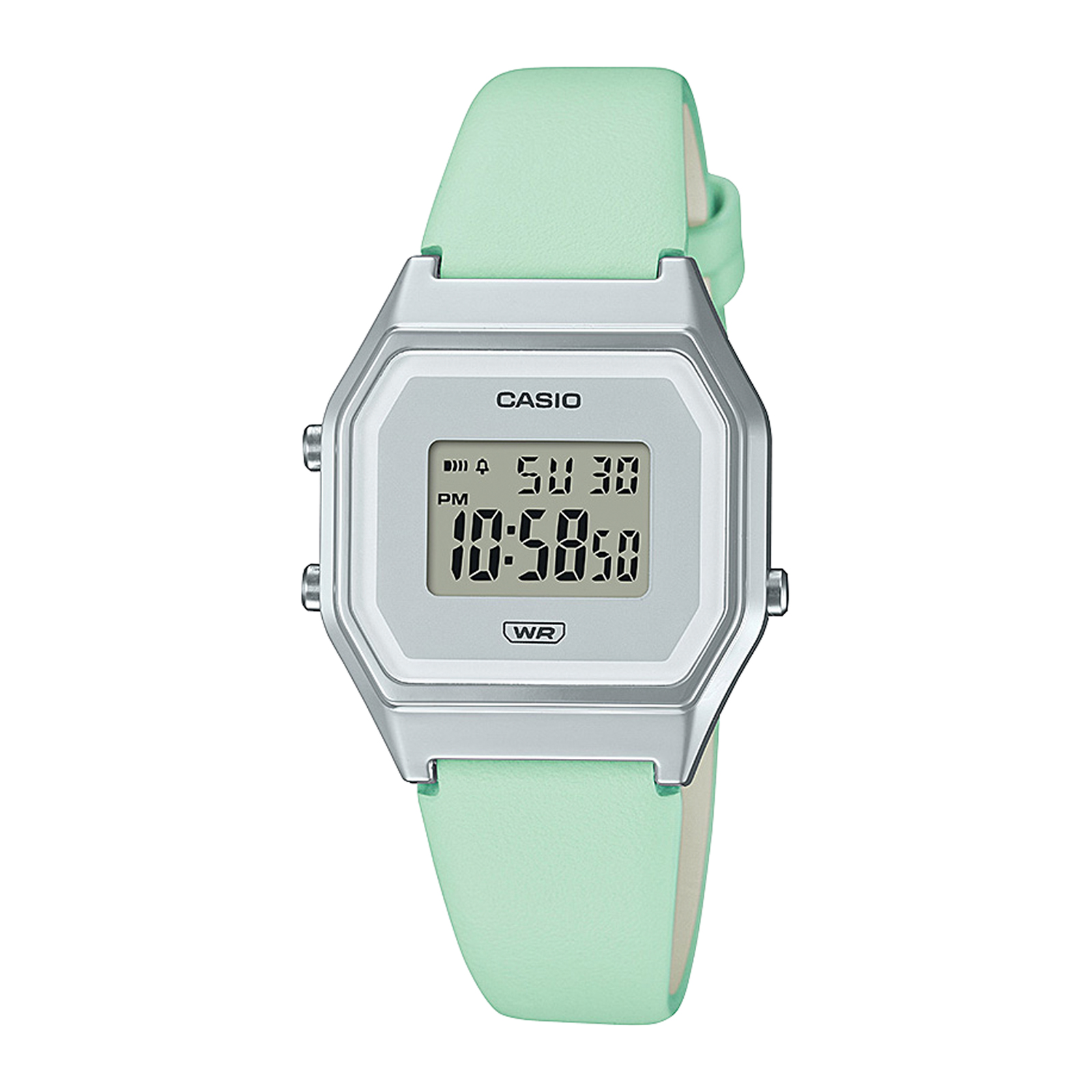 Reloj CASIO LA680WEL-3D Resina Mujer Plateado