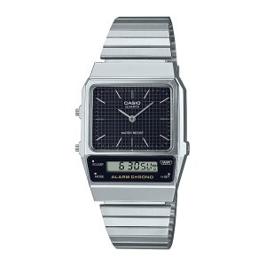 Reloj CASIO AQ-800E-1A Resina Juvenil Plateado