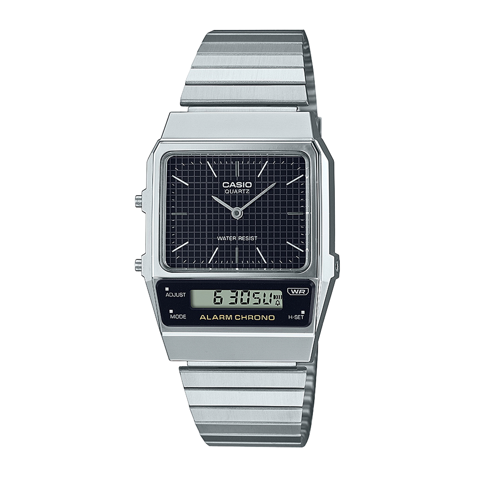 Reloj CASIO AQ-800E-1A Resina Juvenil Plateado