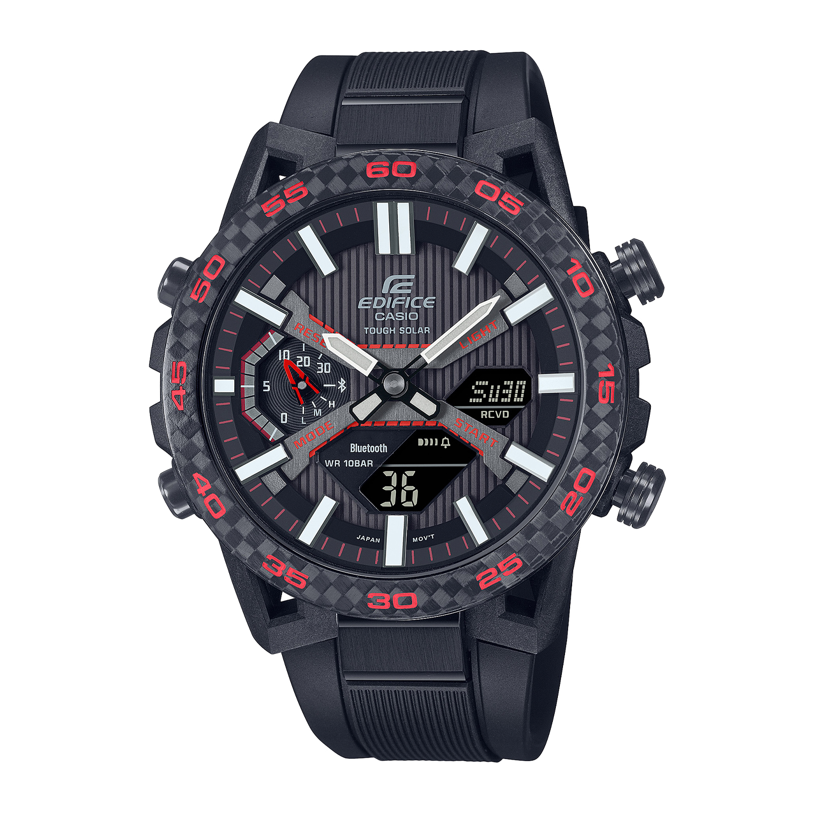 Reloj EDIFICE ECB-2000PB-1A Acero Hombre Negro
