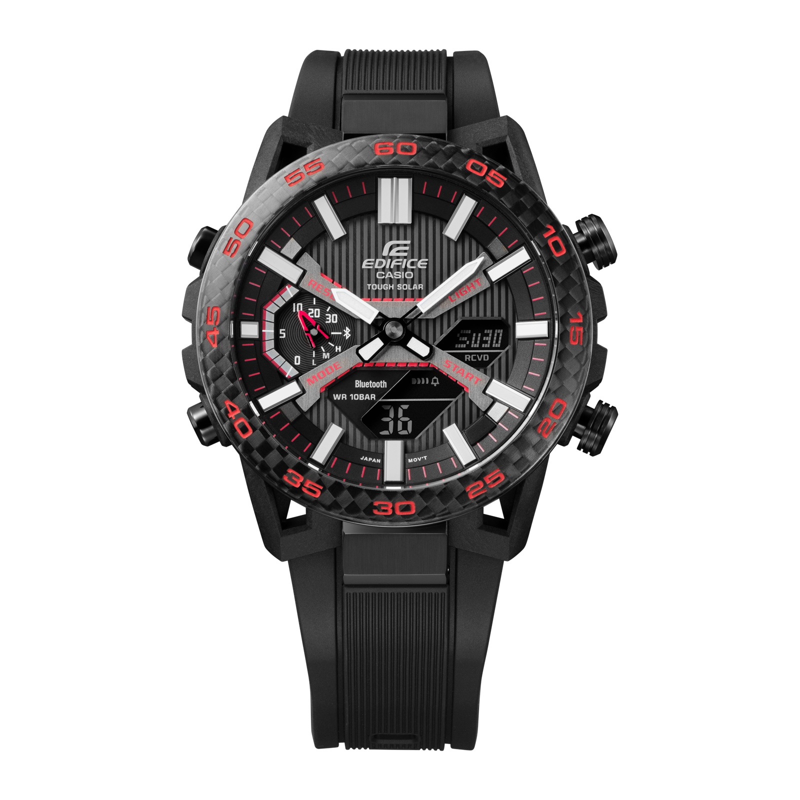 Reloj EDIFICE ECB-2000PB-1A Acero Hombre Negro