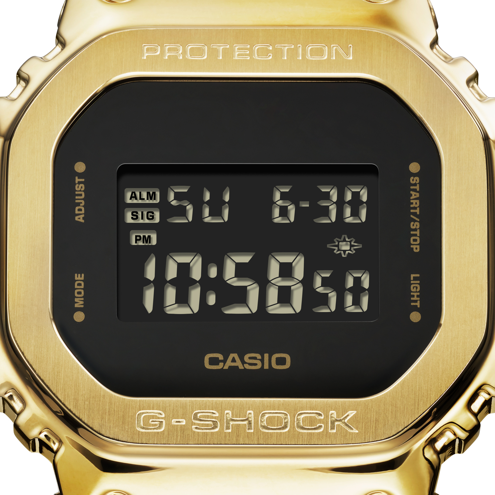 Reloj G-SHOCK DWE-5600HG-1D Carbono/Resina Hombre Dorado - Btime