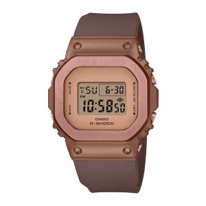 Reloj G-SHOCK GM-S5600BR-5D Resina/Acero Mujer Oro Rosa