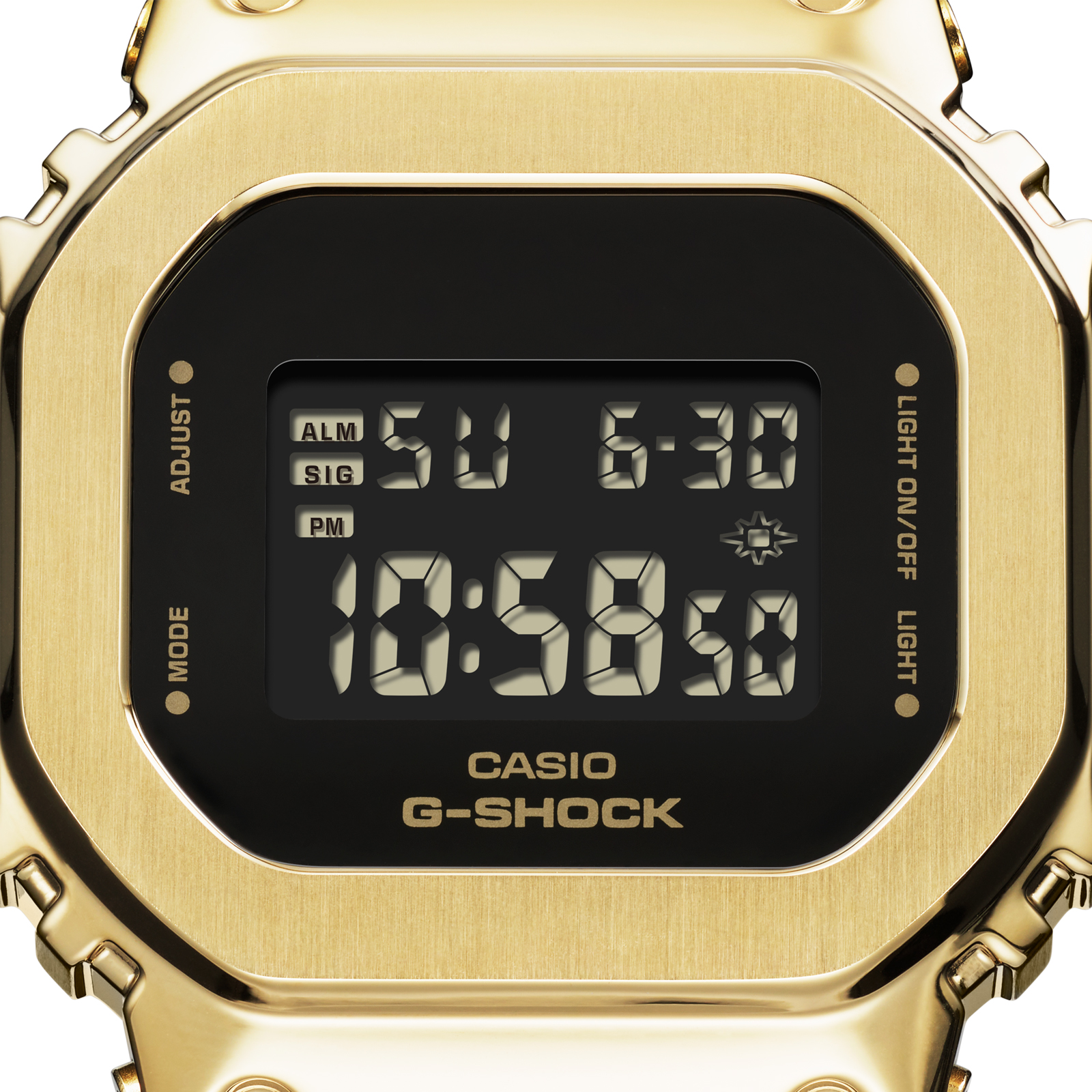 Reloj G-SHOCK GM-S5600GB-1D Resina/Acero Mujer Dorado