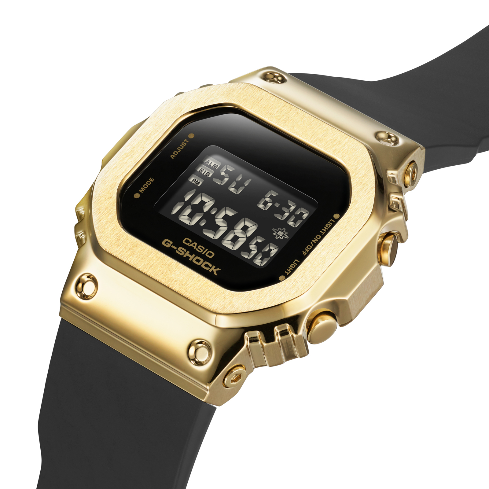 Reloj G-SHOCK GM-S5600GB-1D Resina/Acero Mujer Dorado