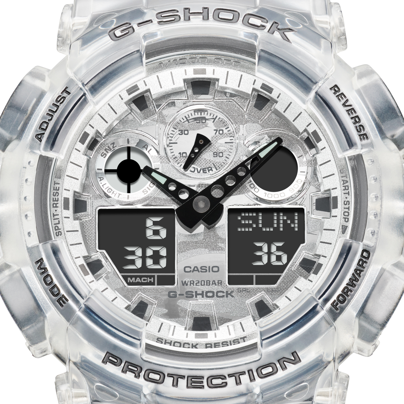 Reloj G-SHOCK GA-100SKC-1A Resina Hombre Gris