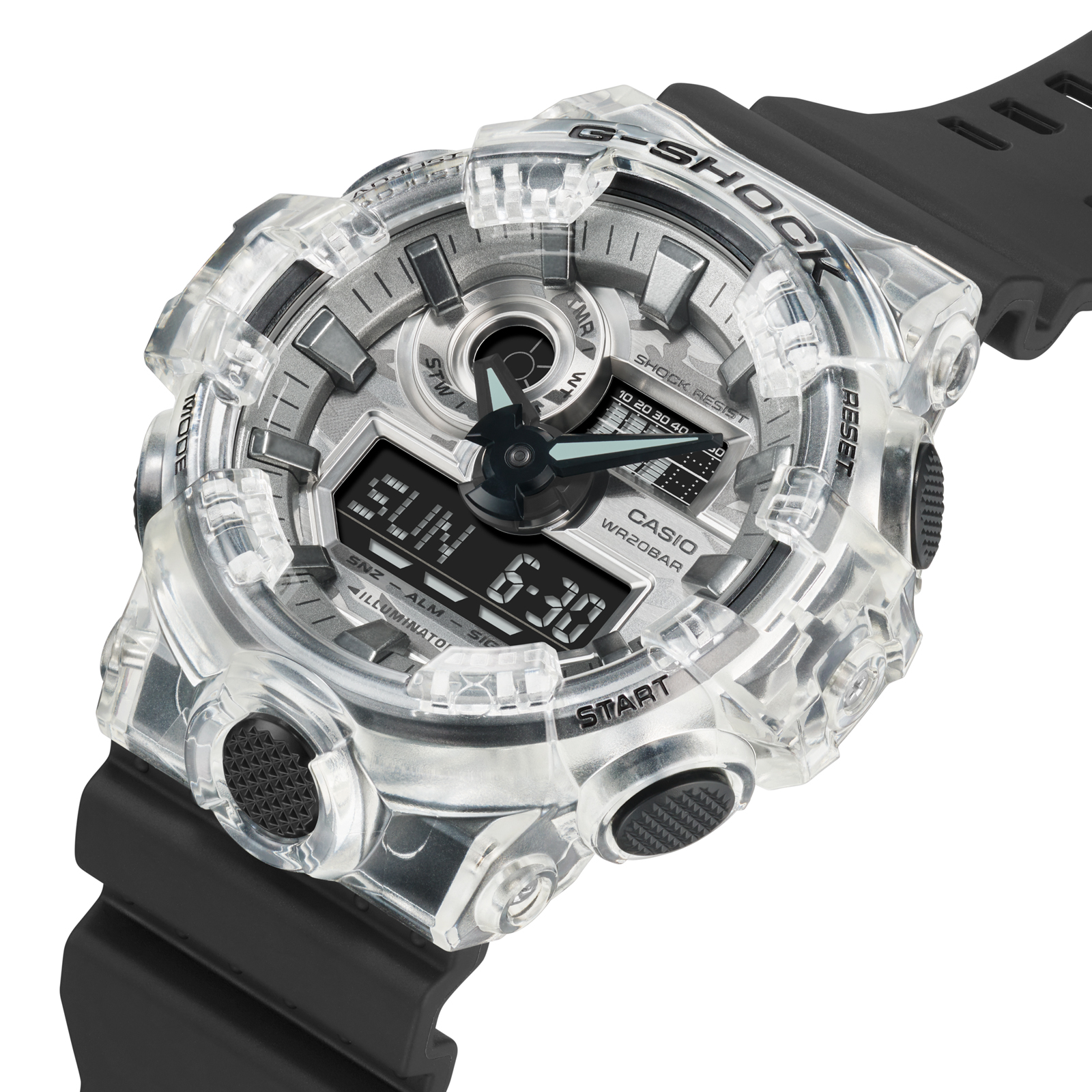 Reloj G-SHOCK GA-700SKC-1A Resina Hombre Gris