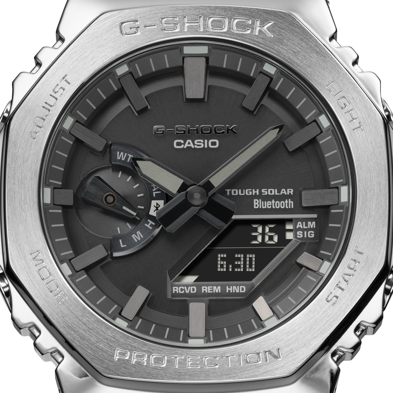 Reloj G-SHOCK GM-B2100D-1A Acero Hombre Plateado