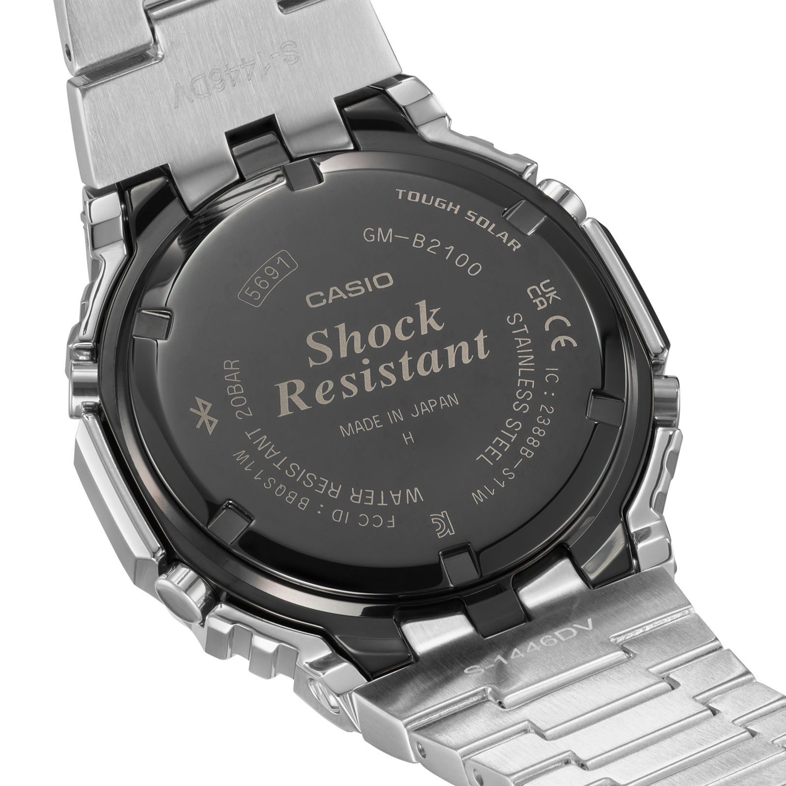 Reloj G-SHOCK GM-B2100D-1A Acero Hombre Plateado