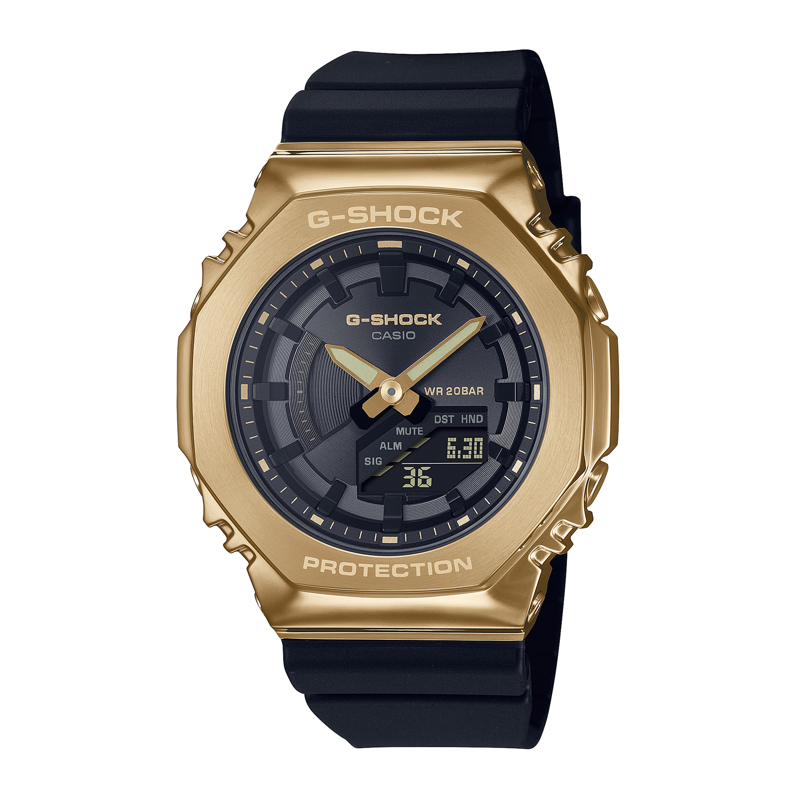 Reloj G-SHOCK GM-S2100GB-1A Resina/Acero Mujer Dorado