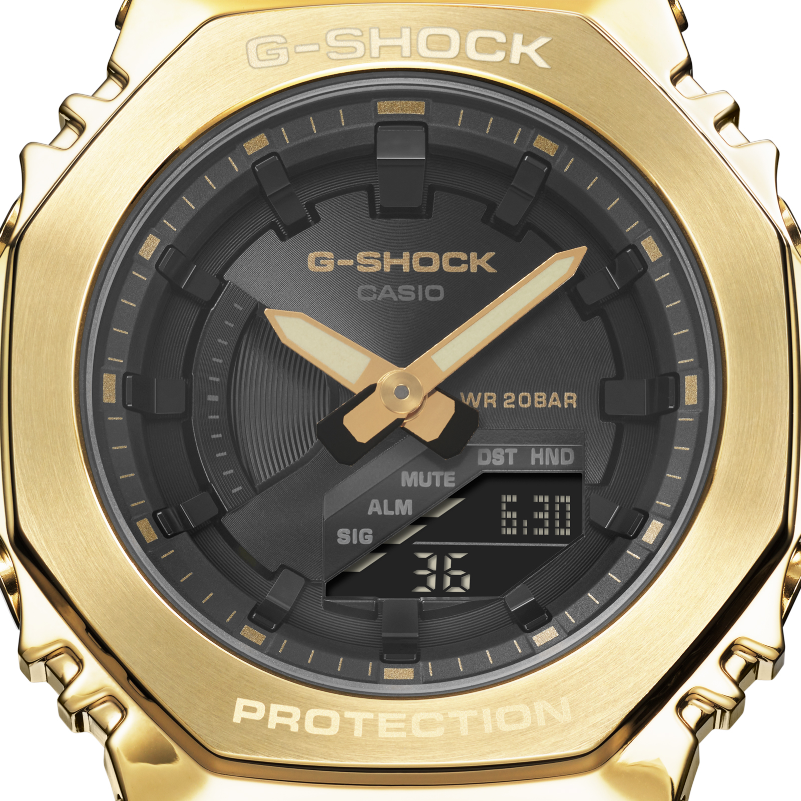 Reloj G-SHOCK GM-S2100GB-1A Resina/Acero Mujer Dorado